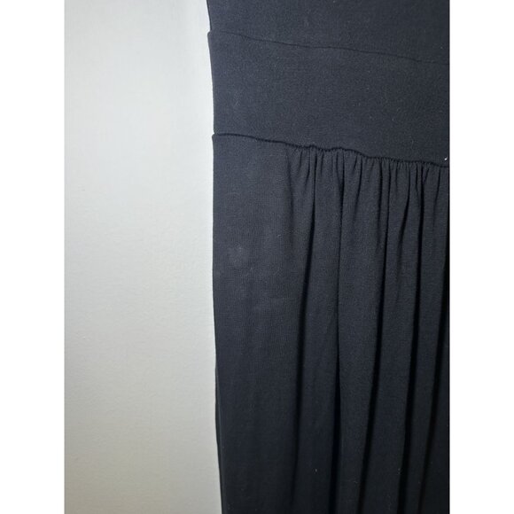 Boden Black Midi Dress Size 6L - Picture 6 of 7